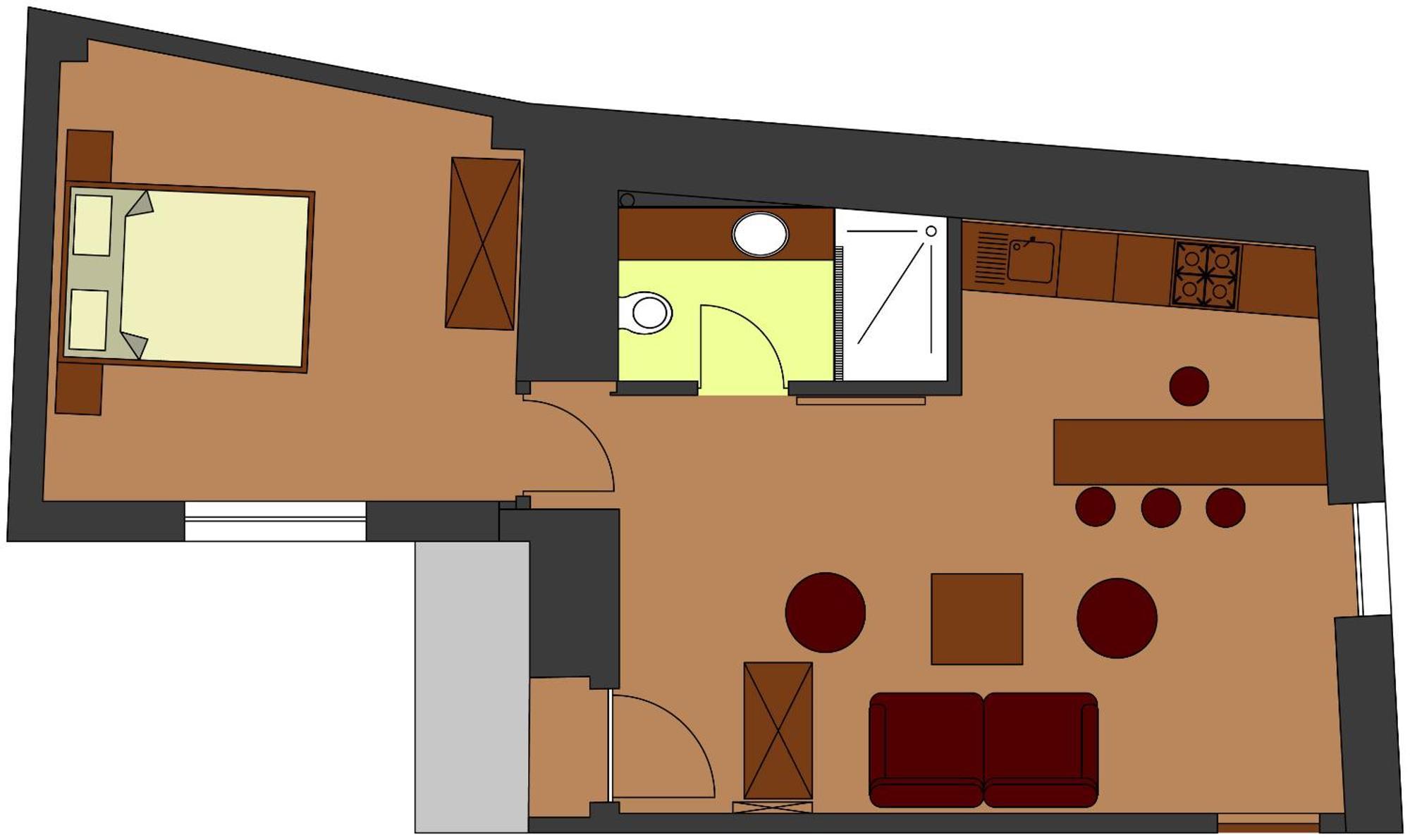 בראשוב Arina Apartments חדר תמונה